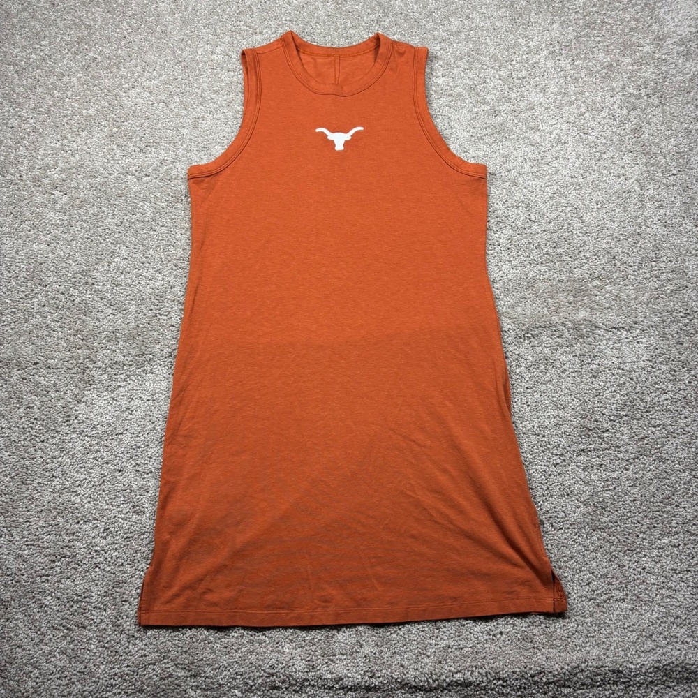 Lululemon Texas Longhorns Love Tank Dress Burnt Orange Women Size 8 Medium